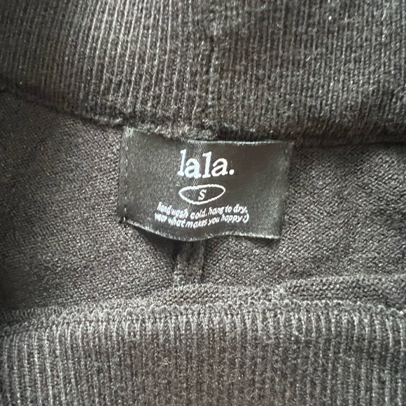 Dressed In Lala Fierce Female Knit Black Tiger Pants Sz small - Picture 3 of 6